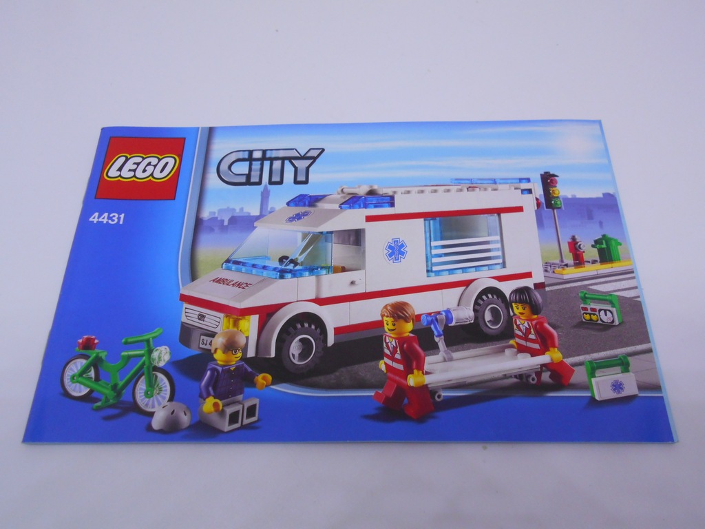 Instrukcja LEGO City Ambulance 4431