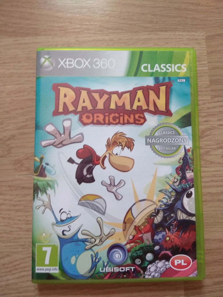 XBOX 360 RAYMAN ORIGINS - 7484340816 - oficjalne archiwum Allegro