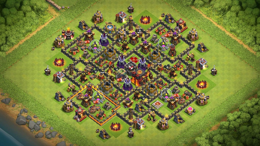 Konto Clash of Clans Th10 budynki MAX, 11TYS. GEM