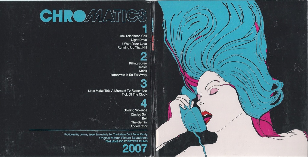 CHROMATICS - night drive 2007 [SOUNDTRACK] _CD