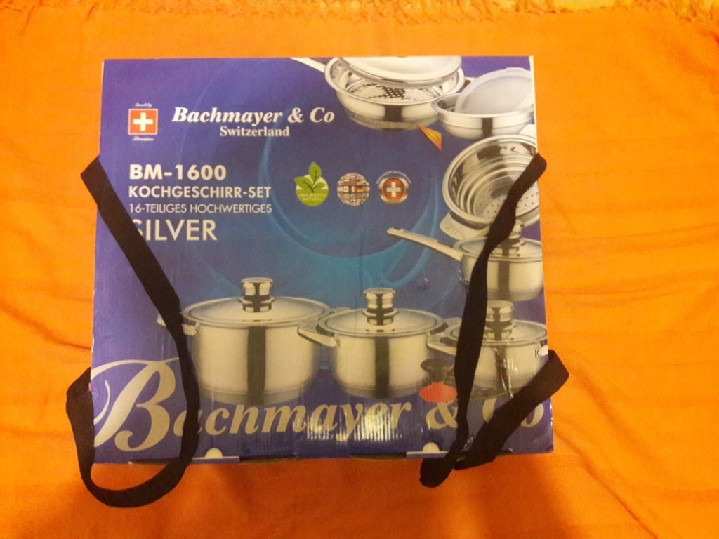 BACHMAYER&CO BM1600 garnki kompletNOWE