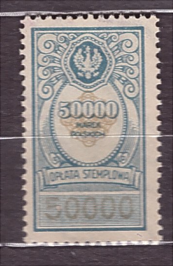 Opłata Stemplowa -  1923 rok