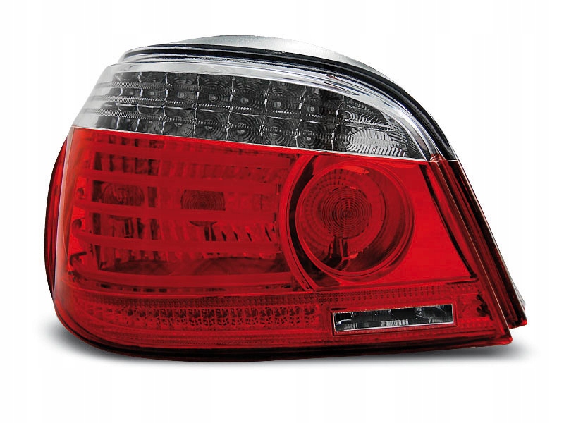 LAMPY BMW E60 07.03 07 RED SMOKE LED