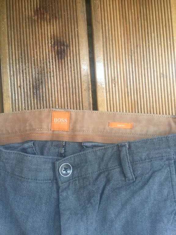 Boss Orange spodnie 48 slim fit