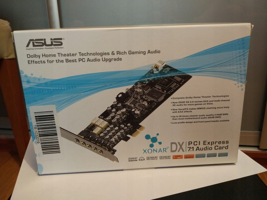 Karta dźwiękowa Asus Xonar DX PCI-Express 1x 7.1