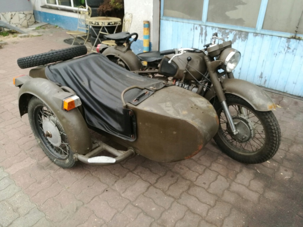 Motocykl Dniepr Ural K 750 Z Koszem Wsteczny Bieg 7563815100 Oficjalne Archiwum Allegro