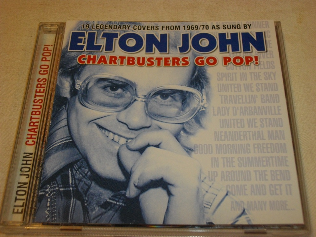 Elton John- Chartbusters Go Pop-- CD