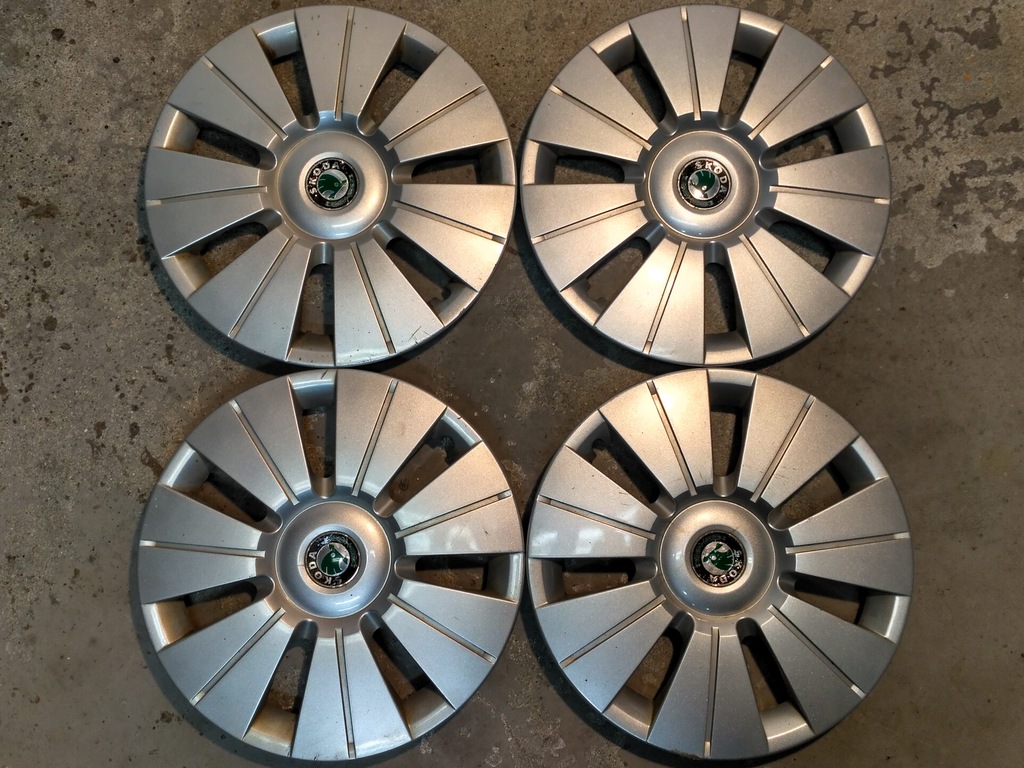 Oryginalne kołpaki skoda fabia 14"