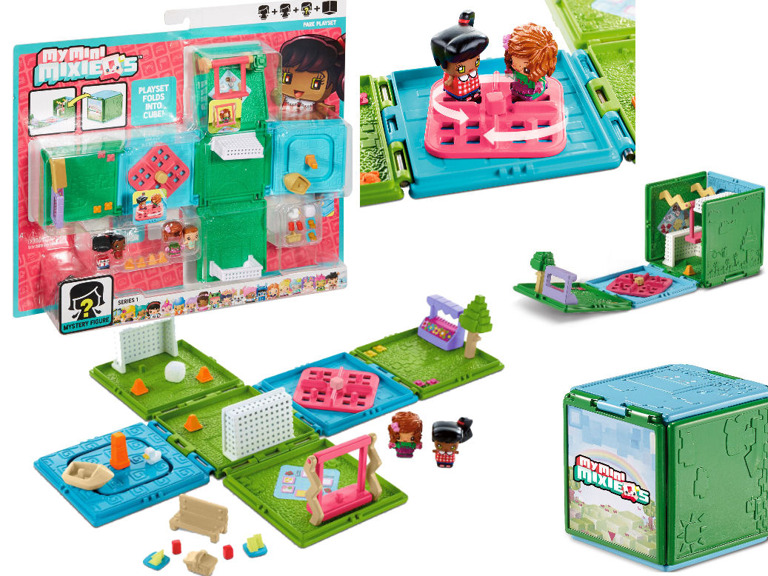 Mattel MY MINI MIXIEQ'S PARK 3xFigurka PLAC ZABAW