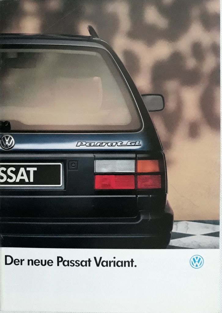 Prospekt katalog VW Volkswagen Passat Variant 89r