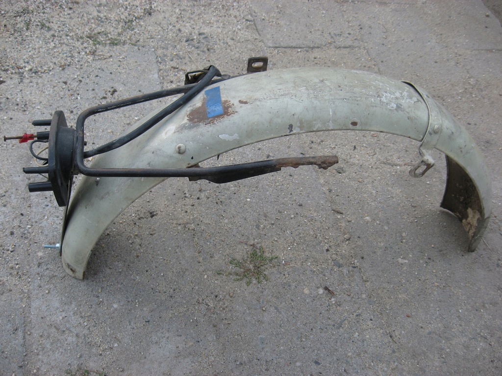 błotnik tył wsk 125 b3 płytki nie cięty tylny