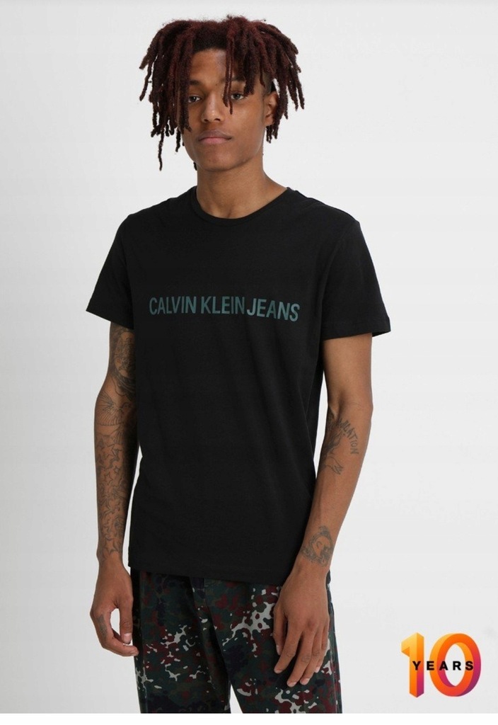 Koszulka Calvin Klein Institutional Slim logo tee