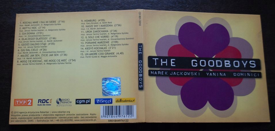 THE GOODBOYS Marek Jackowski Yanina Dominici 2010