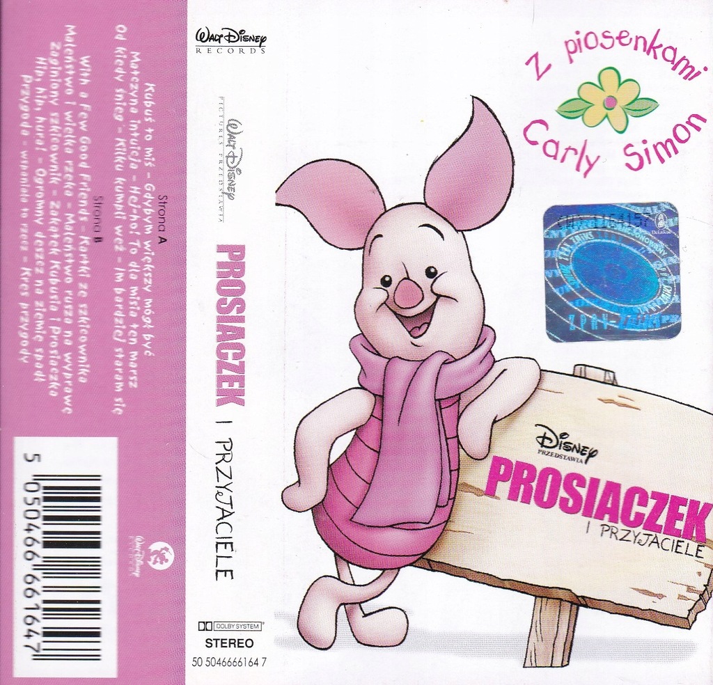 Prosiaczek i Przyjaciele . Piosenki Carly Simon