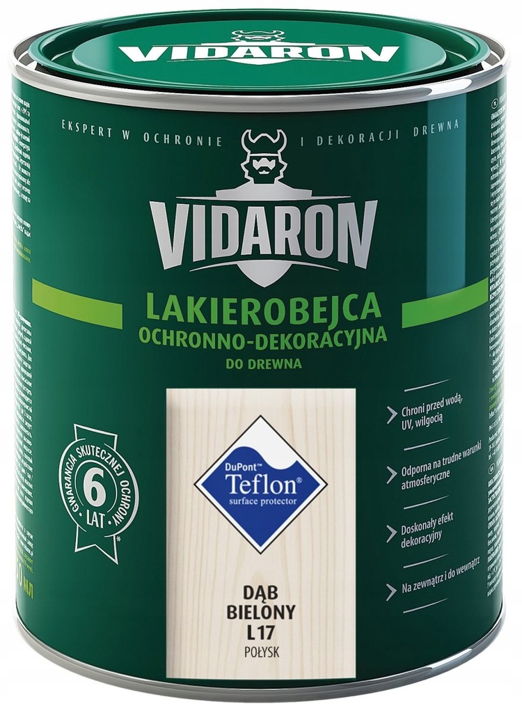 VIDARON LAKIEROBEJCA DĄB BIELONY 0,75L