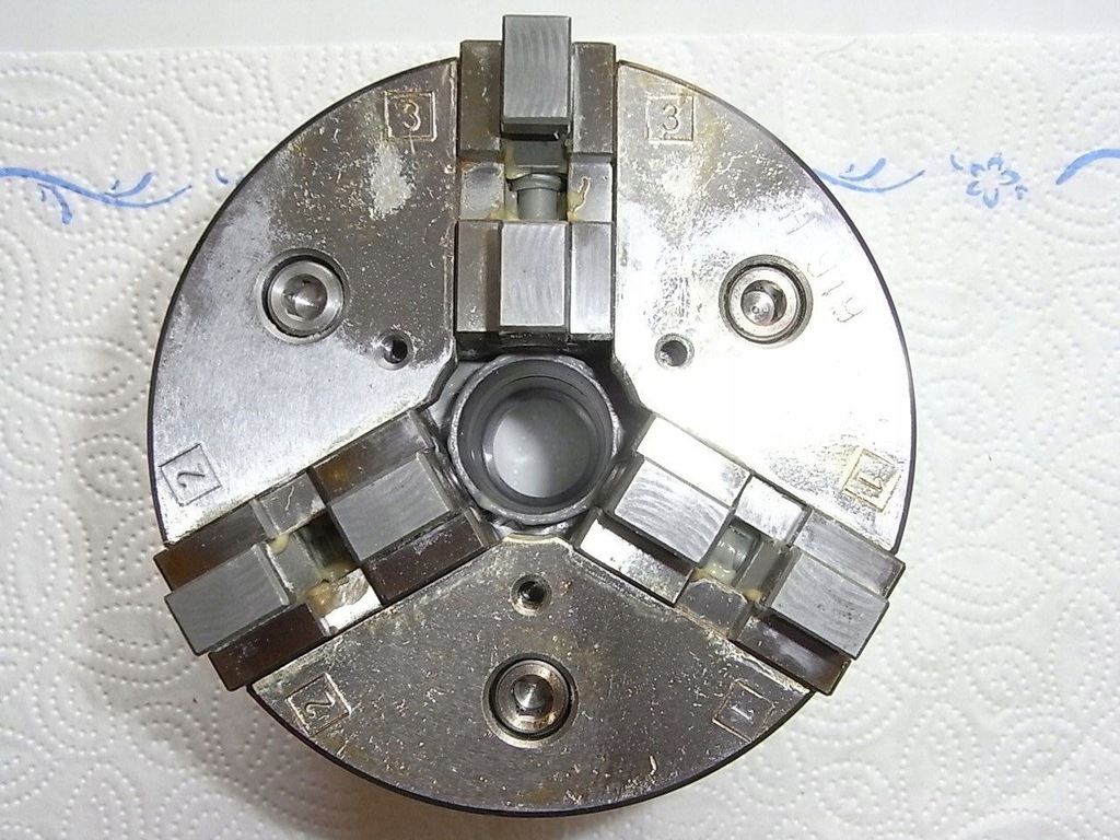 Uchwyt tokarski PRECYZYJNY fi120 ROHM KFD-HS 120/3