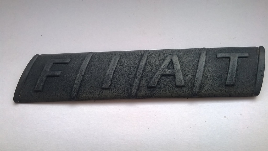emblemat znaczek logo napis FIAT 11/2,3 cm