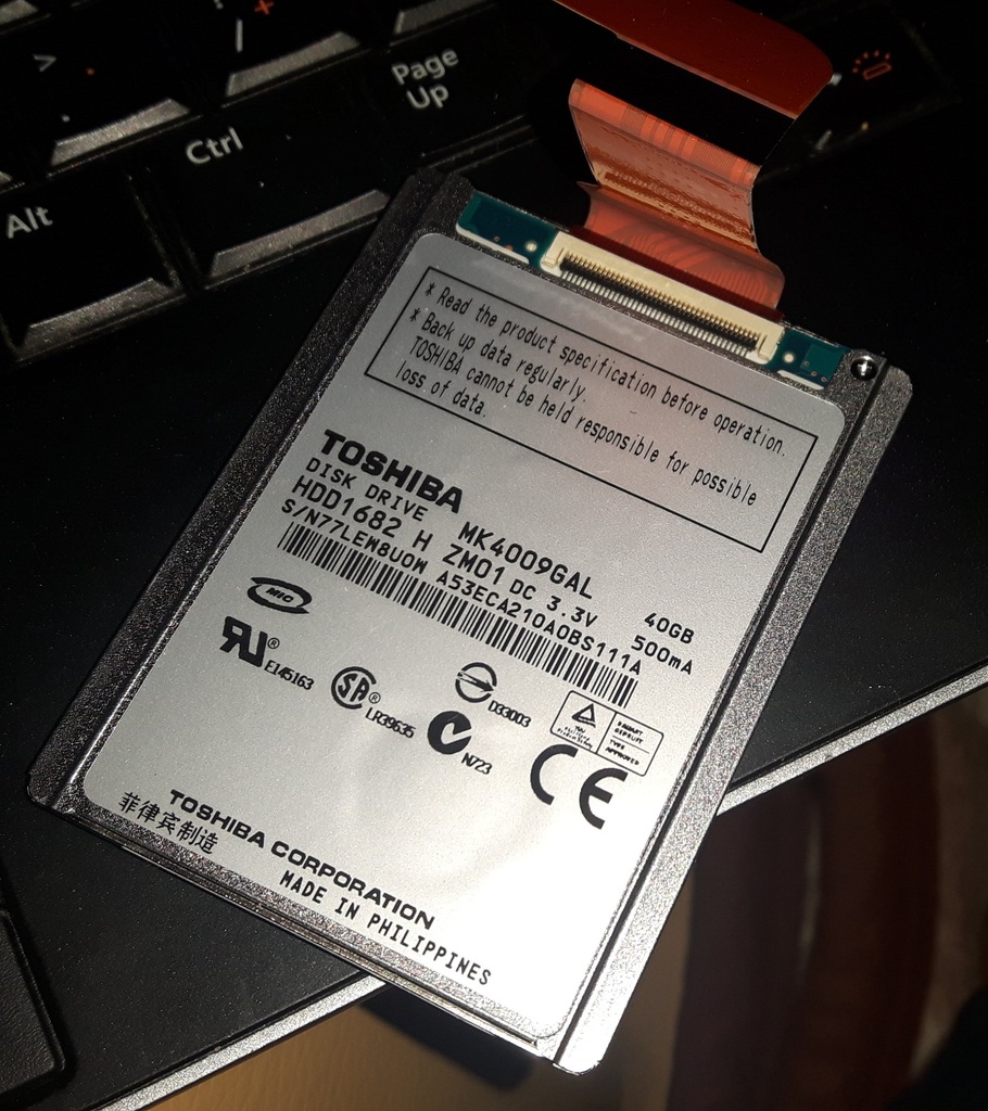 Dysk twardy Toshiba MK4009GAL 40GB