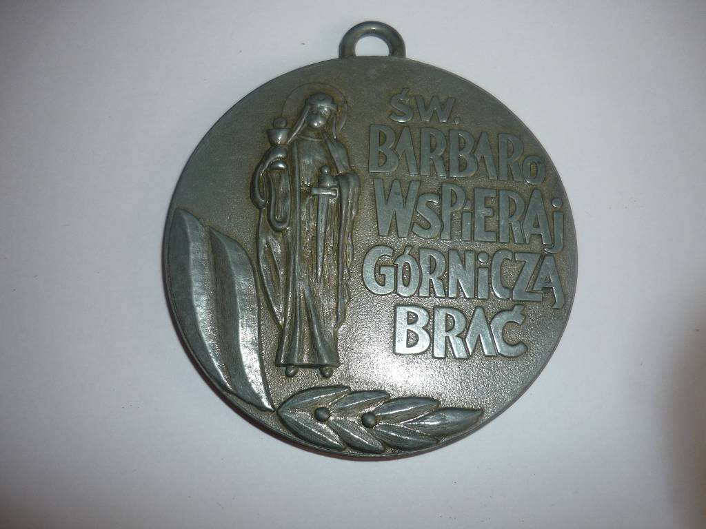 30 LAT SOLIDARNOŚĆ ŚW.BARBARA KWK PIAST MEDAL