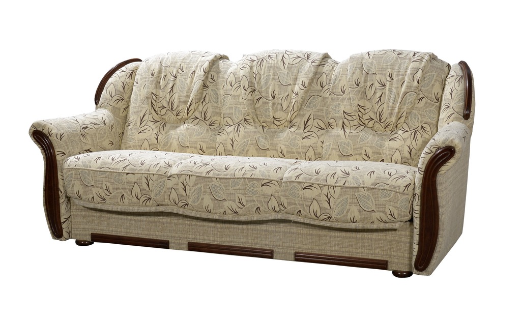 BELLA stylowa wersalka szatozy ozdobny motyw sofa
