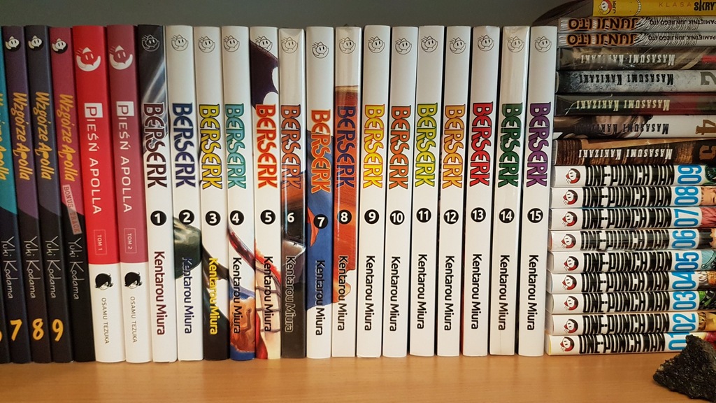 Berserk tomy 1-15 JPF nowe