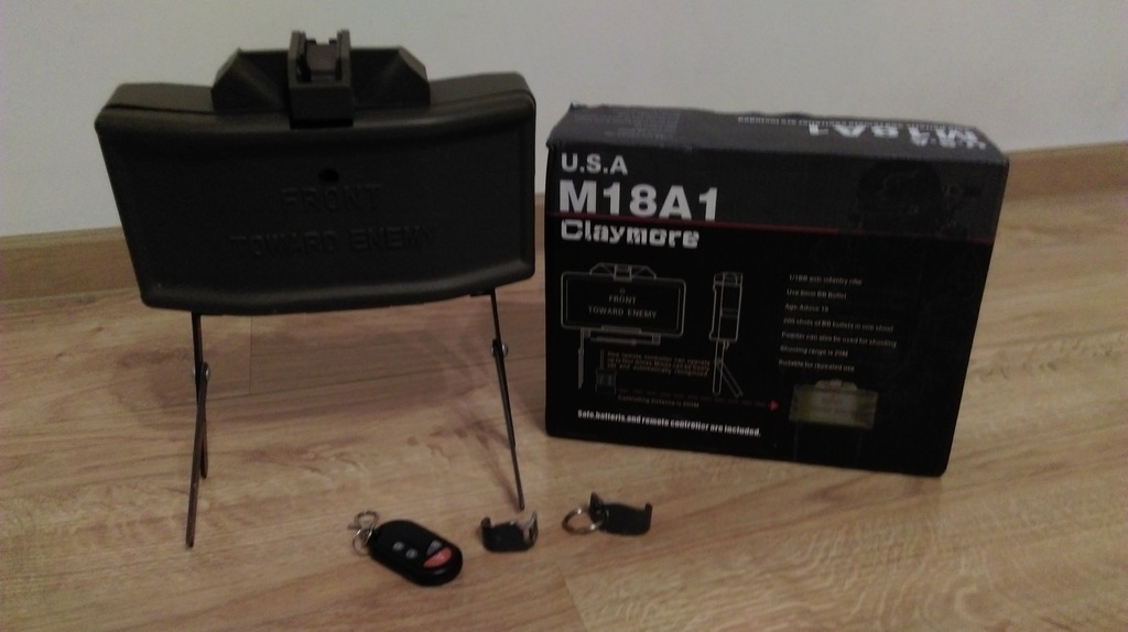 Mina CLAYMORE M18A1 Airsoft  zdalne odpalanie 200m