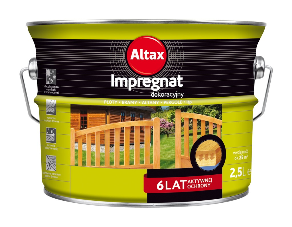 ALTAXIN Q impregnat drewna altax 4,5l PINIA sosna
