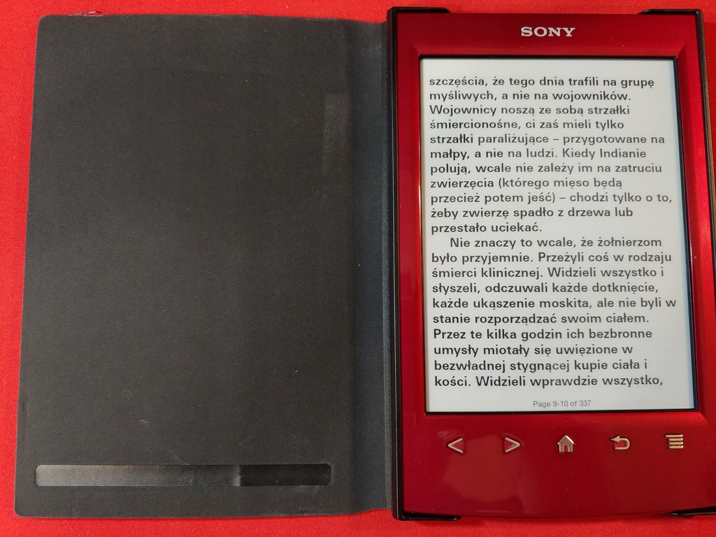 !EBOOK! SONY PRS-T2! DOTYK! Ereader! EPUB ETUI