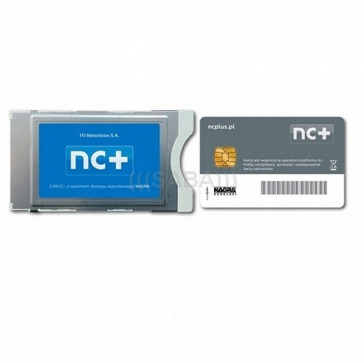 nc+ telewizja na kartę z modułem CAM Start+ 1M