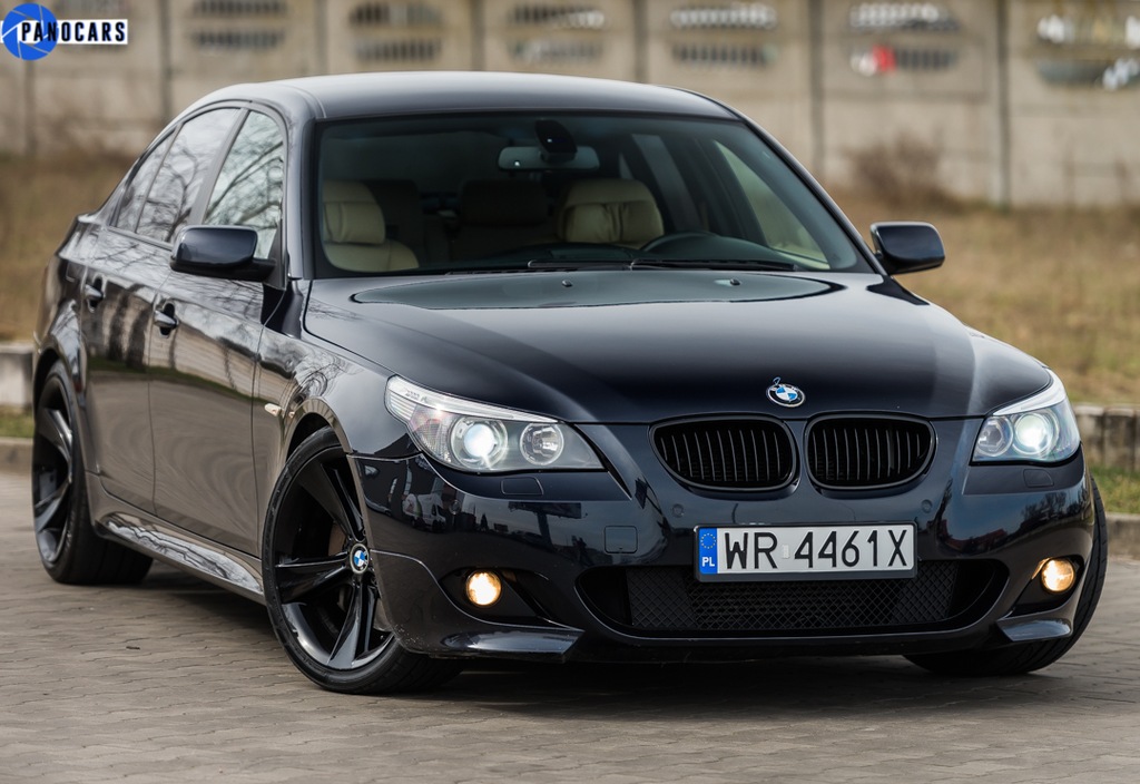 BMW E60 535d 272KM MPakiet Komforty BiXenon Alu19'