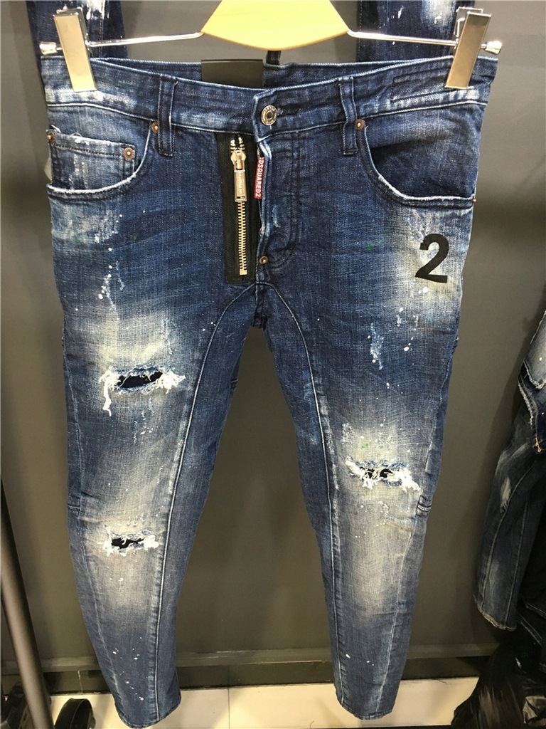 DSQUARED Spodnie jeansowe męski -NA ZAMÓWIENIE-13