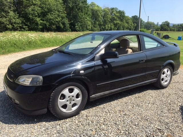 OPEL ASTRA G II BERTONE COUPE 1.8 16V LPG SKÓRA