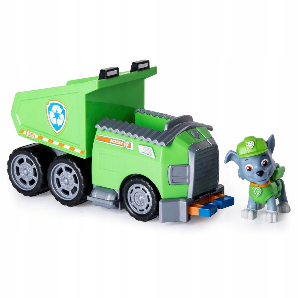 PSI PATROL Pojazd z figurką Rocky Wywrotka