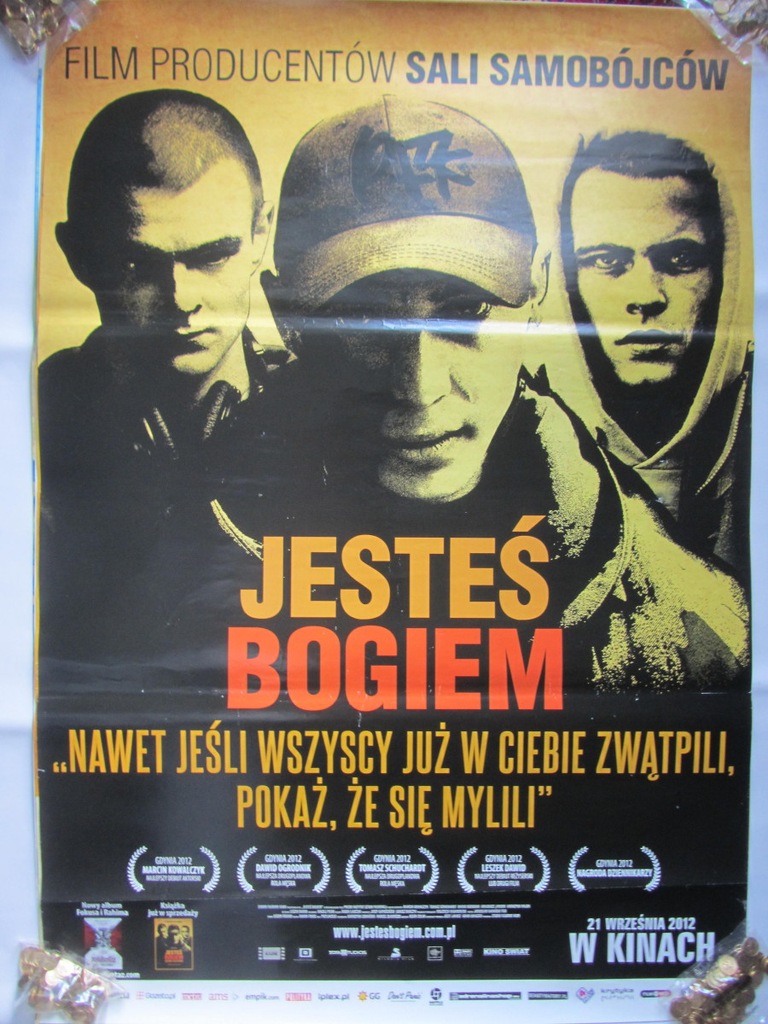 JESTEŚ BOGIEM , PLAKAT FILMOWY
