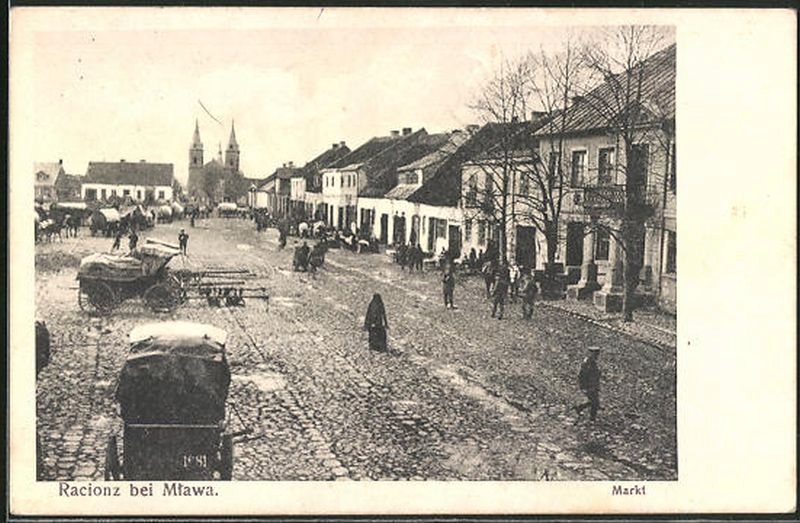 RACIĄŻ Płońsk k.Mława Rynek