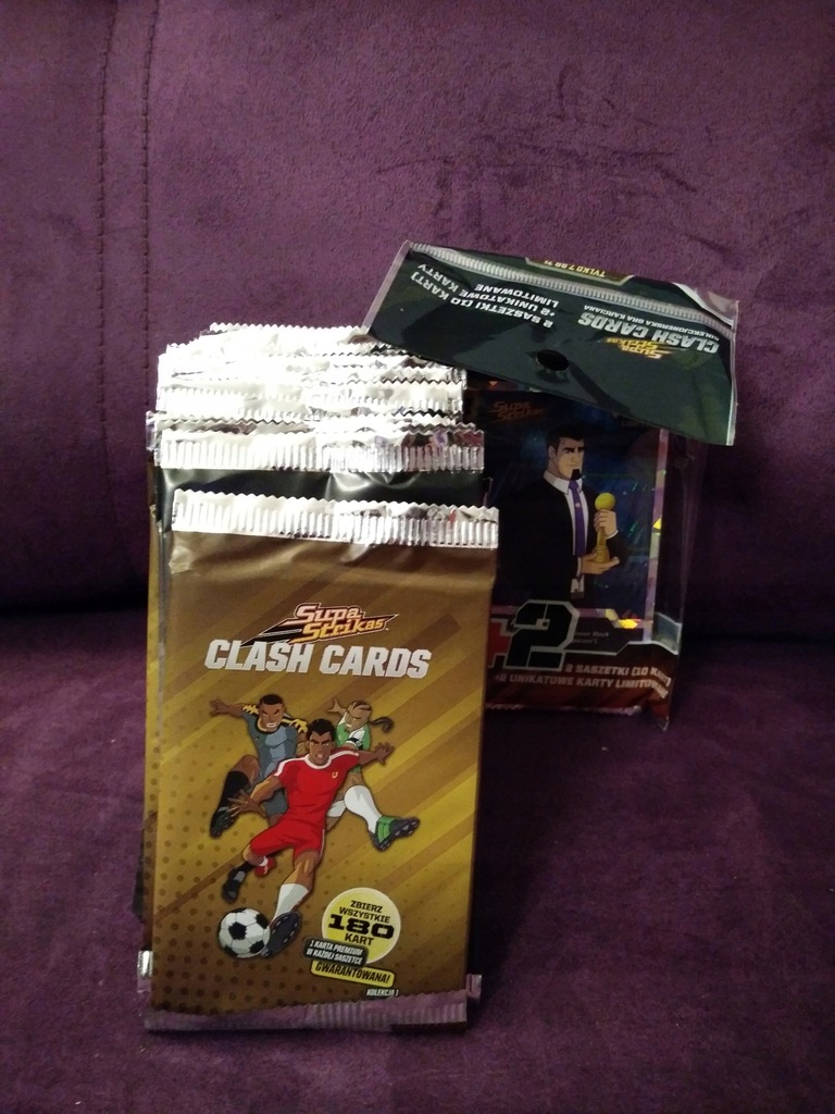 Karty Supa Strikas Clash Cards 29 saszetek
