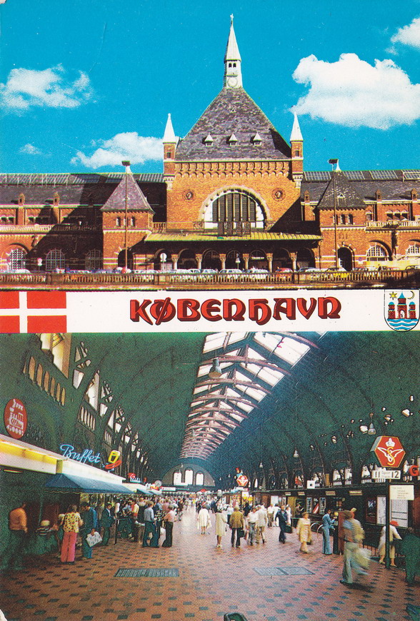 DANIA - KOPENHAGA - DWORZEC KOLEJOWY