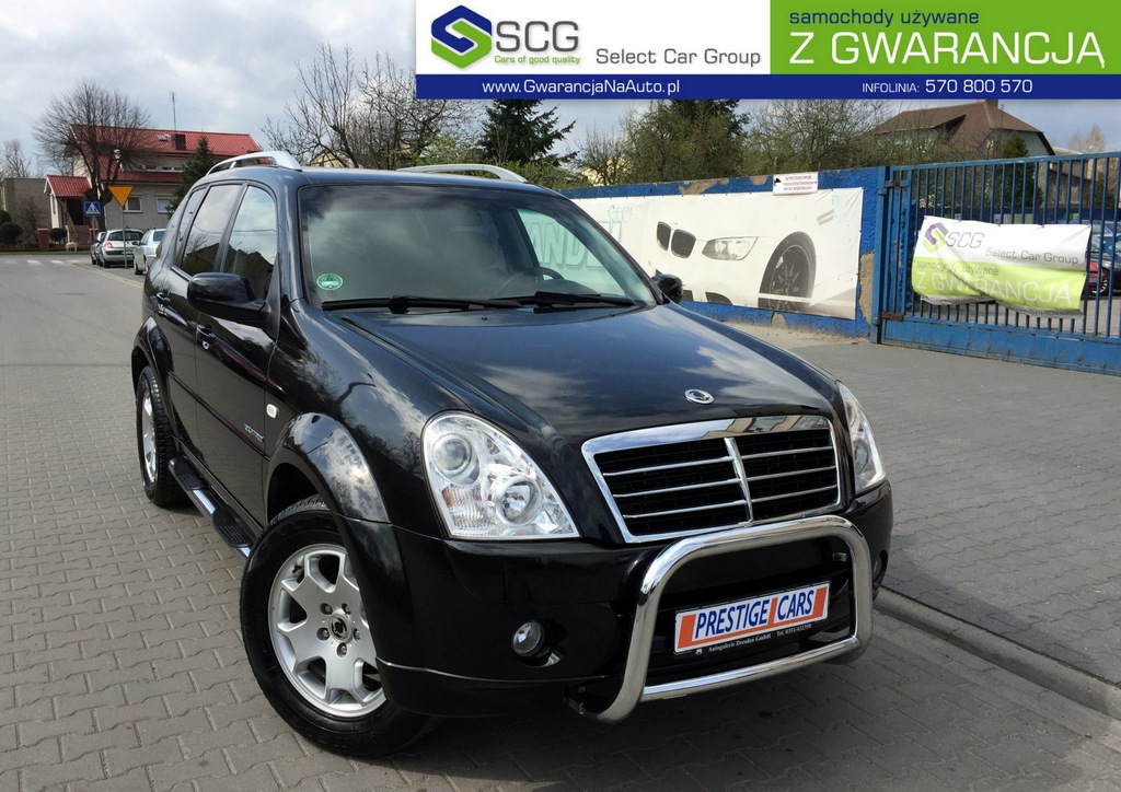 SSANGYONG REXTON 2.7AWD POWER 7-OSOBOWY FULL OPCJA