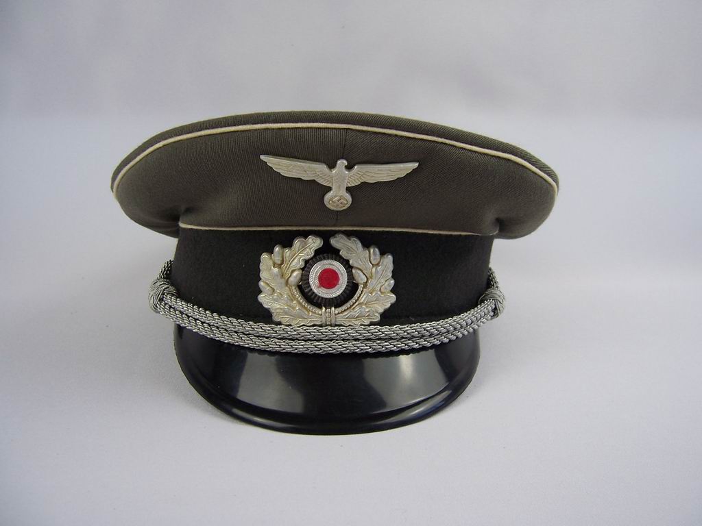 Czapka Oficera Niemieckiego Wehrmacht rozmiar 58