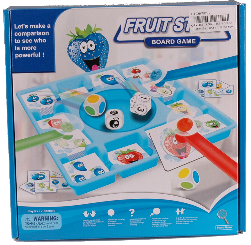 GRA zręcznościowa FRUIT STICK owoce przyssawki