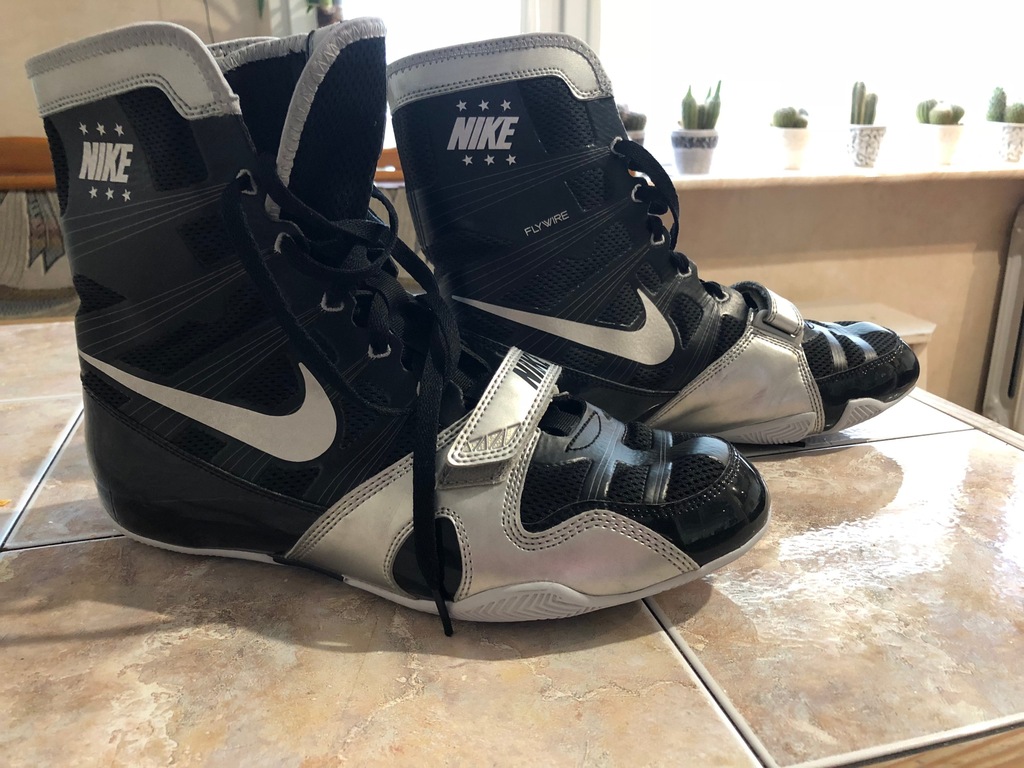 Nike hyperko cheap black silver