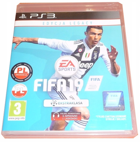 FIFA 19 PS3 ! Wejherowo * PL * PŁYTA ! MEGA HIT !