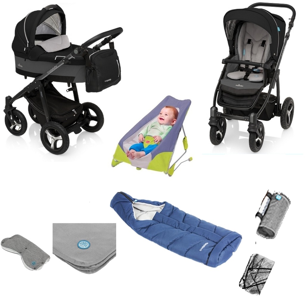 BABY DESIGN WÓZEK HUSKY 2017+ŚPIWOREK+MUFKA+KOCYK