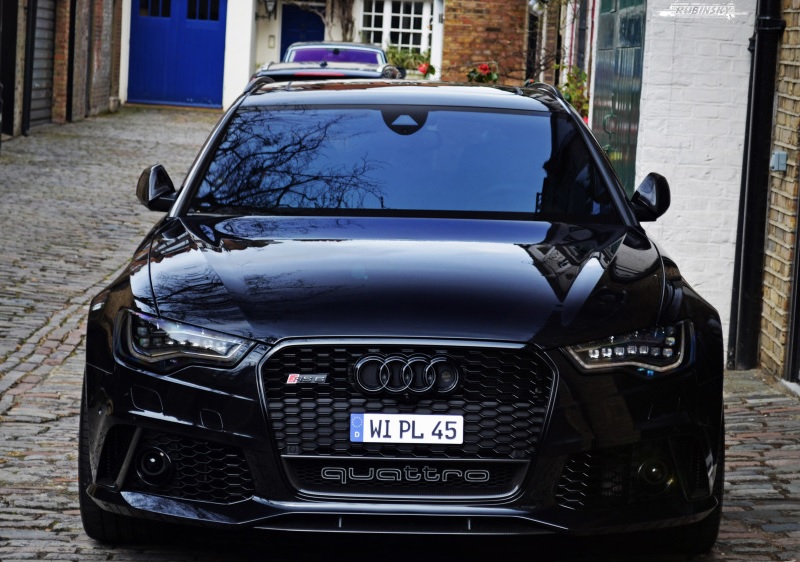 Audi rs6 чёрный 4к