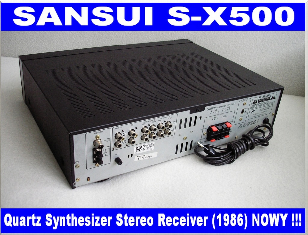 SANSUI SX 500 / RECEIVER / 1986r.NOWY !!! 7704812818 oficjalne