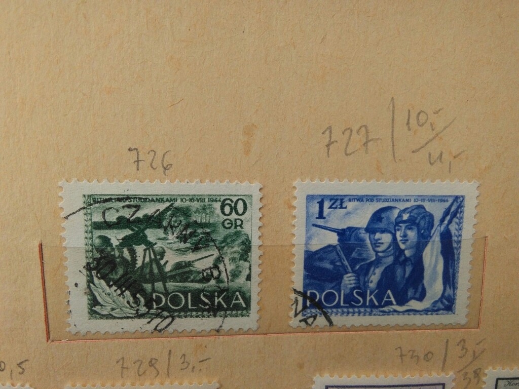 1954 fi.726-727 BITWA POD STUDZIANKAMI