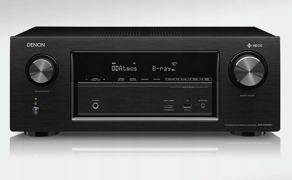 AMPLITUNER DENON AVR-X2400H 7.2 WIFI BLUETOOTH - 7610878297 - oficjalne ...