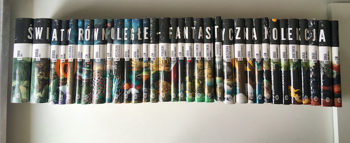 ŚWIATY RÓWNOLEGŁE - FANTASTYCZNA KOLEKCJA 33 tomy