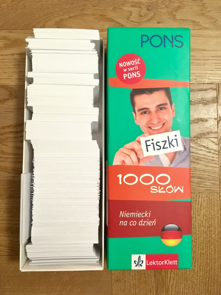 PONS Fiszki 1000 słów Niemiecki na co dzień