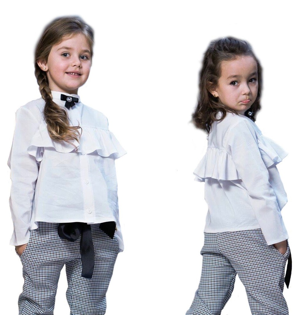 Bluzka koszula biała  KIDS BY VOGA ITALIA 110/116